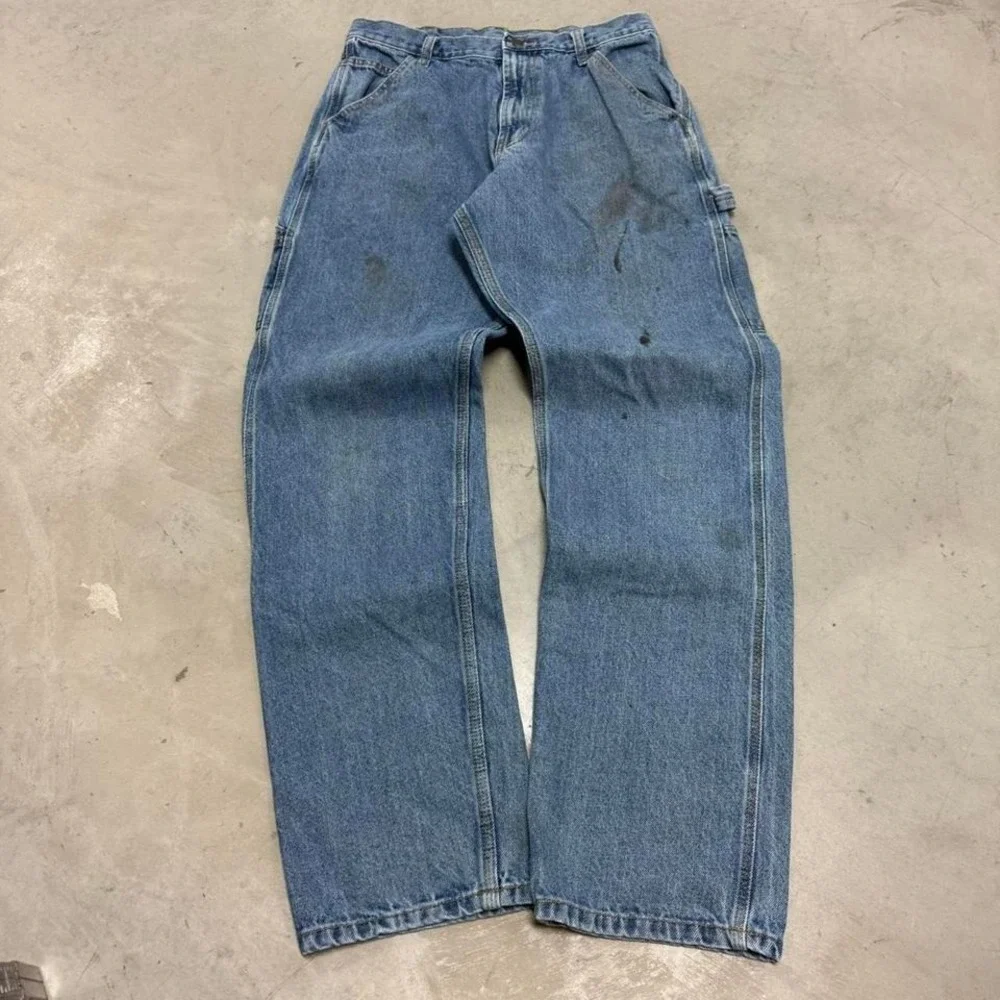 Vintage y2k Baggy Denim‎ Carpenter Jeans